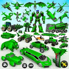 陸軍機器人汽車遊戲：機器人遊戲 APK 下載