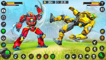 Kung fu karate robot berlawan syot layar 1