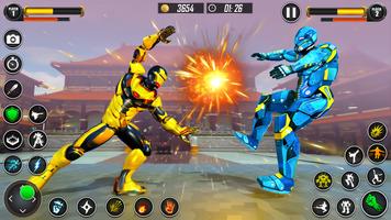 Kung fu karate robot berlawan syot layar 2