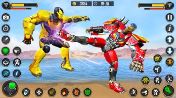 Kung fu karate robot berlawan syot layar 3