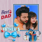 Fathers day photo frame 2025 Zeichen