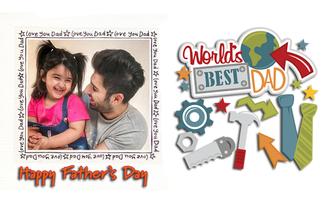 Fathers day photo frame 2025 Screenshot 1