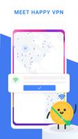Happy VPN الملصق
