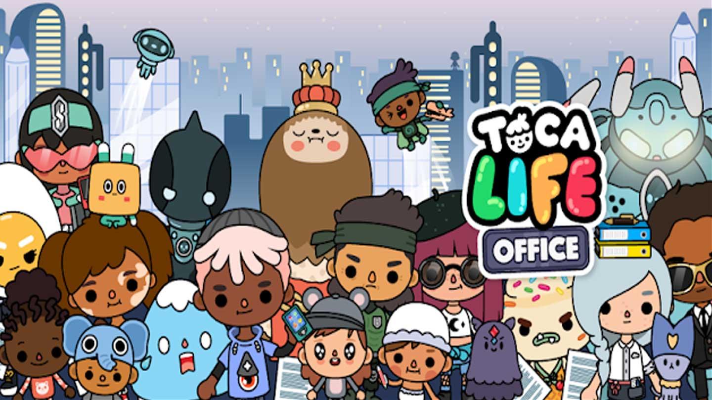 Toca life mod 1.85. Toca boca офис. Тока лайф офис. Тока бока фон. Тока бока герои.