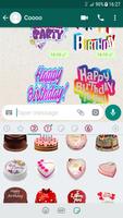 happy birthday stickers for whatsapp Ekran Görüntüsü 2