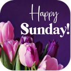 happy sunday icon