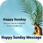 happy sunday message 图标