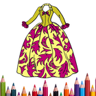 Happy Coloring - Livre de coloriage pour robe icône