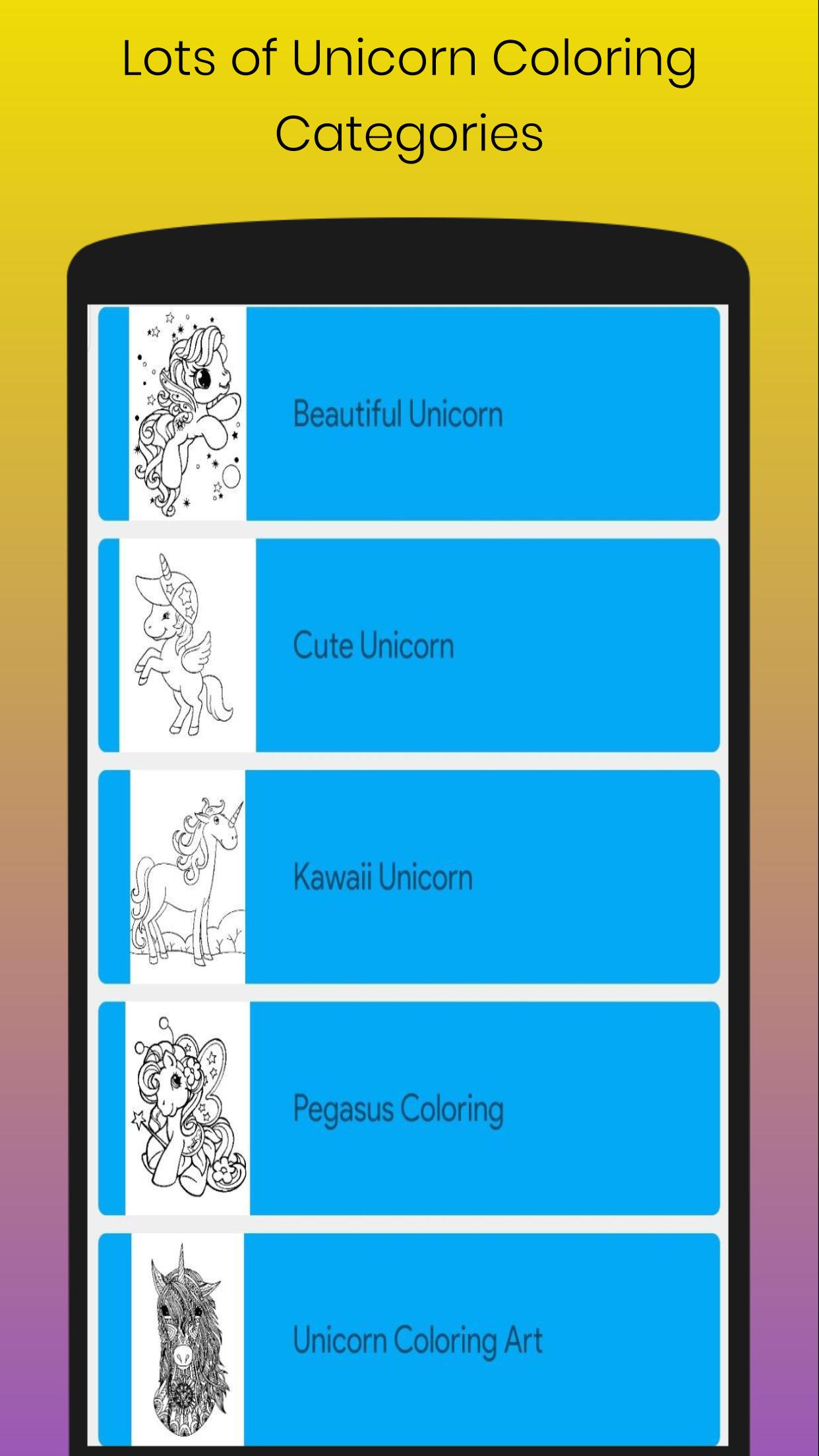 Selamat Mewarnai Buku Mewarnai Unicorn For Android Apk