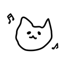 Happy cat meme game icône