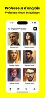 Pratique de l'anglais par l'IA Affiche