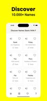 Baby Name Generator: Baby Name ภาพหน้าจอ 1