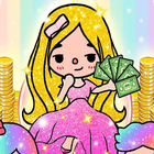 Toca Boca Golden Hair HD biểu tượng