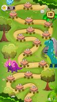 Fine Motor Skills Game 1+: Montessori Dino Party screenshot 1