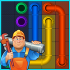 Connect the Pipes - Line Drawing Puzzle-icoon