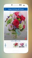 Happy birthday gift flower ảnh chụp màn hình 1
