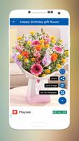 Happy birthday gift flower ảnh chụp màn hình 2