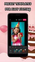 Birthday Video Maker With Song 2021 ảnh chụp màn hình 1