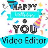 Birthday Video Maker With Song biểu tượng