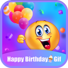 Happy Birthday GIFs & Love Roses Sticker-icoon