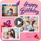 Birthday Video Maker icône