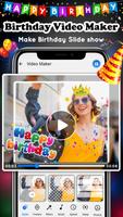 Birthday Video Maker poster