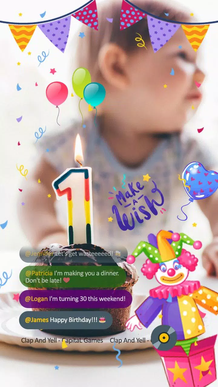 Joyeux Anniversaire Video Cartes De Voeux Pour Android Telechargez L Apk