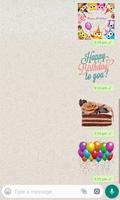 پوستر Happy Birthday WASticker