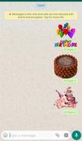 Happy Birthday WASticker imagem de tela 1