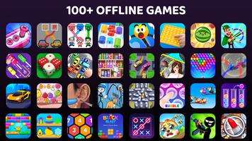 Antistress-calming games poster