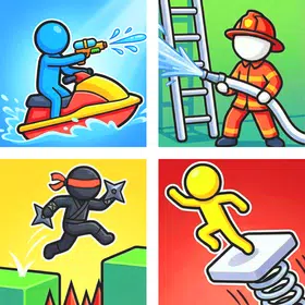 Stickman Challenge: Mini Games