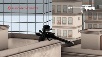 Sniper Stickman-Gun Shooter 스크린샷 2