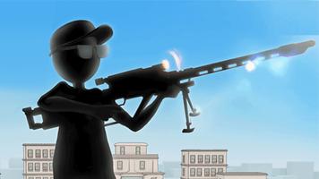 Sniper Stickman-Gun Shooter 스크린샷 1