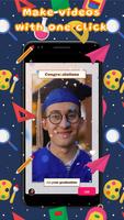Graduation Photo Frame, Video Editor & Maker Ekran Görüntüsü 2