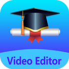 ikon Bingkai Foto Wisuda, Editor & Pembuat Video