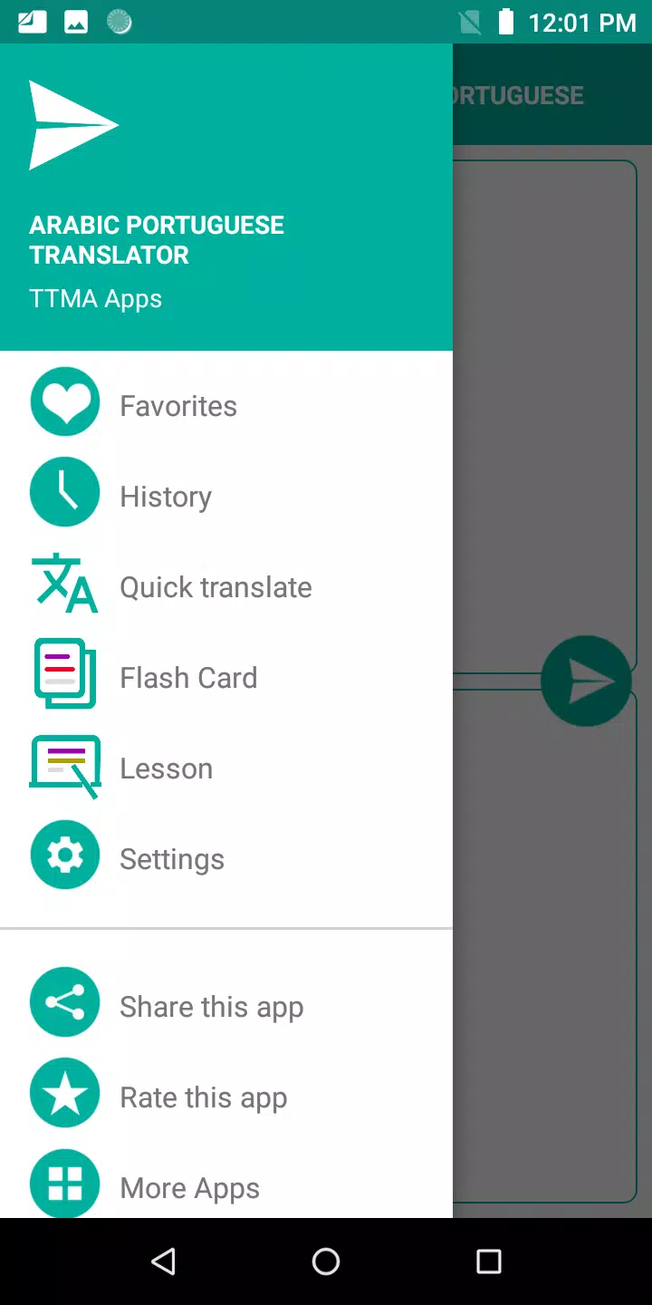 Tradutor Português Árabe APK pour Android Télécharger