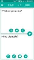 Uzbek English Translator plakat