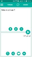 Yoruba Arabic Translator 海報