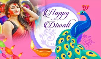 Diwali Photo Frame Happy Dipaboli photo 截图 1