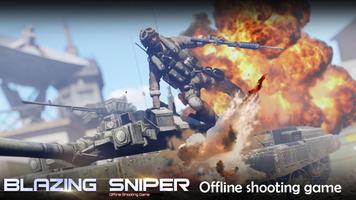 Blazing Sniper-poster