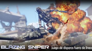 Blazing Sniper Poster