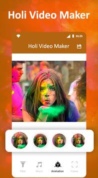 Holi Video Maker With Music screenshot 3