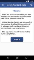 برنامه‌نما Indian Mobile Number Details عکس از صفحه
