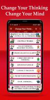 Change Your Thinking Change Your Mind Plakat