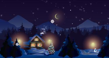 Christmas Land Wallpaper FREE screenshot 1