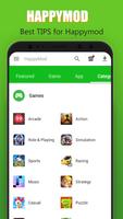 برنامه‌نما HappyMod Happy Apps Tips & Tricks عکس از صفحه