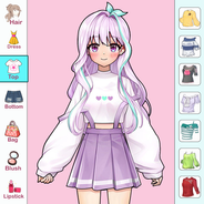 Download do aplicativo anime menina vestir e maquiagem 2023 - Grátis - 9Apps