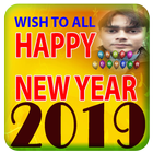 Happy New Year Photo Frames icono