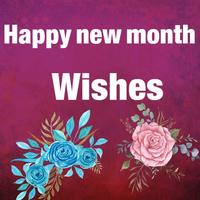 Happy New Month Message Wishes Affiche