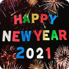 Happy New Year 2021 أيقونة